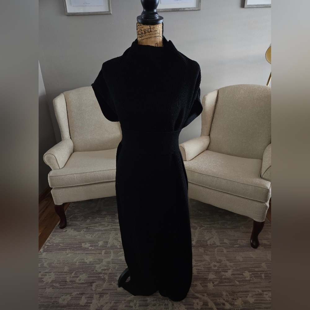 Cos Black Long Tabard